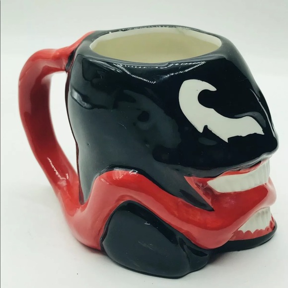 Marvel Venom Ceramic Mug Black Red - Picture 2 of 8